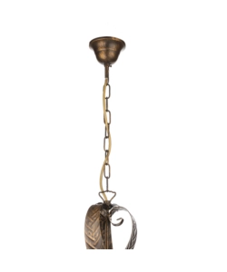 LAMPADARIO 3 LUCI ONLI "SONIA" BRONZO E14